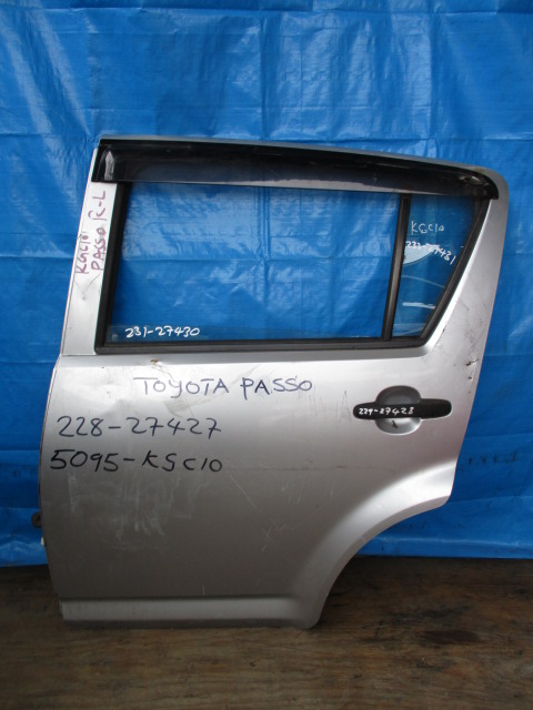 Used Toyota Passo OUTER DOOR HANDEL REAR LEFT